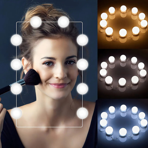 Pack 10 Focos Led Para Espejo Regulables Mavrik 8821 Color B