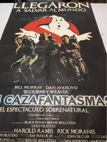 Poster Los Cazafantasmas  (recortado En Los Bordes)original