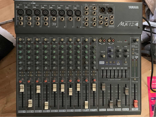 Mixer Yamaha Mx12/4 Usado Antiguo