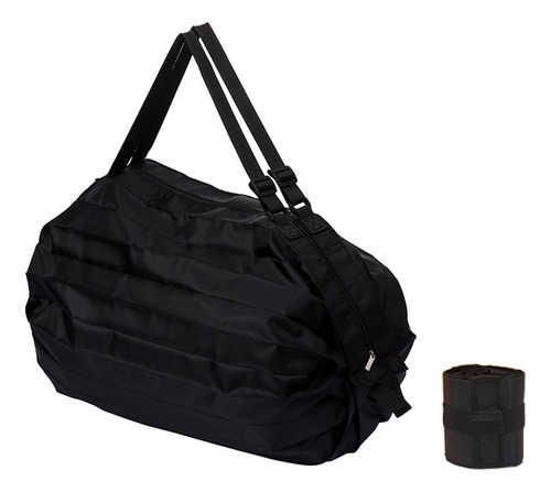 Bolsa De Compras Reutilizable Multiusos Bolsa Negro