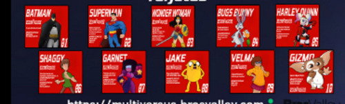 Set Tarjetas Multiversus Vualá Sorpresa 10 Pza