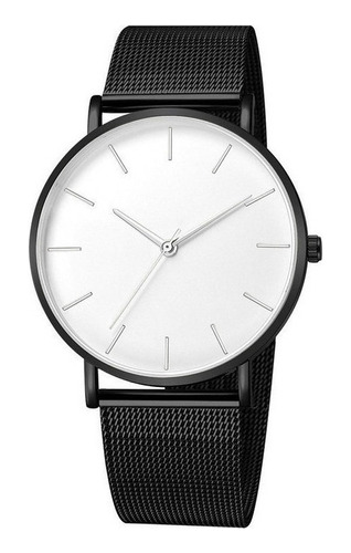 Relojes Simples Ultra Delgados Moda Minimalista Para Hombres