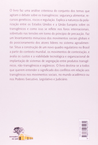 Livro:transgênicos, Recursos Genéticos E Segurança Alimentar