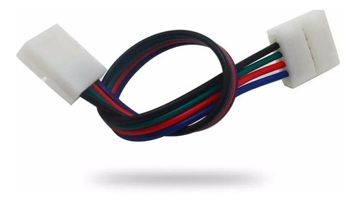 Emenda Rapida P/ Fita Led Rgb 5050/3528 Rabicho Conector Para Fita Led