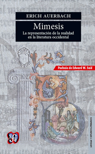 Mimesis, De Erich Auerbach. Editorial Fondo De Cultura Económica, Tapa Blanda En Español