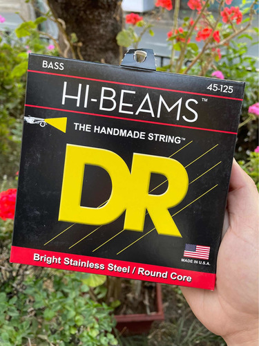 Cuerdas De Bajo Dr Hi Beams 45-125 Originales
