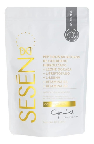 Sesen Golden Milk Peptidos De Colágeno Hidrolizado Vit B Sfn