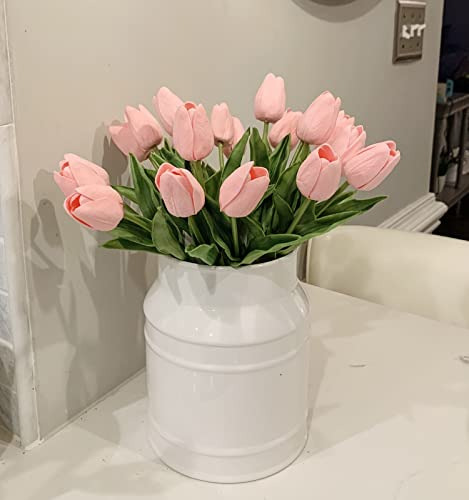 Flores Artificiales Tulipanes 20 Pzas Tulipanes Falsos Rosas