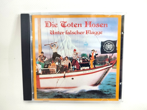 Die Toten Hosen, Unter Falscher Flagge, Cd Año 1989, Mint!