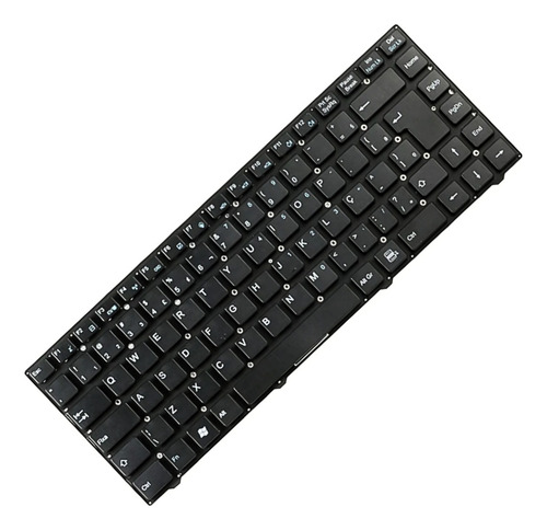 Teclado Sti 1401 Mp-10f88pa-f51f Mp-10f88pa-f512 Abnt2 Com Ç Cor Preto