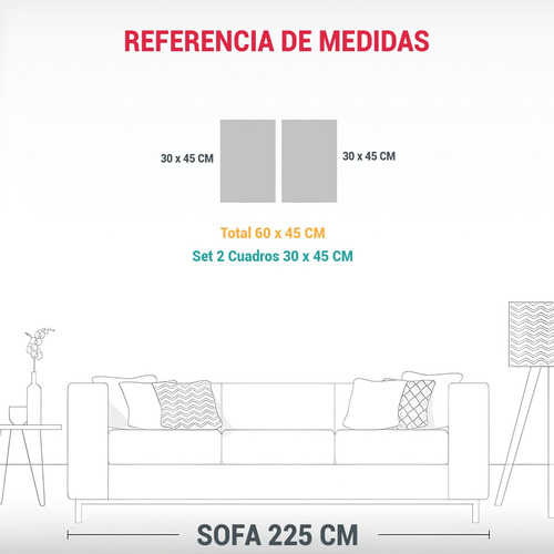 60x45cm Cuadro Pareja En Sofá - Decocuadros Bastidor Madera