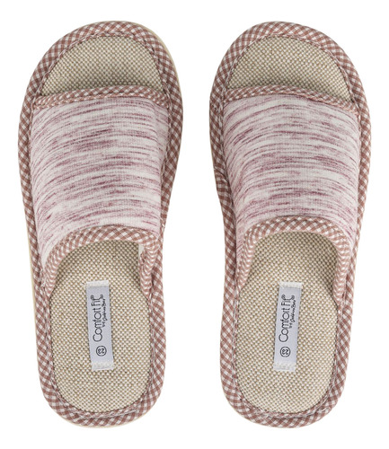 Pantufla Abierta Suave Dama Confort Tres Reyes
