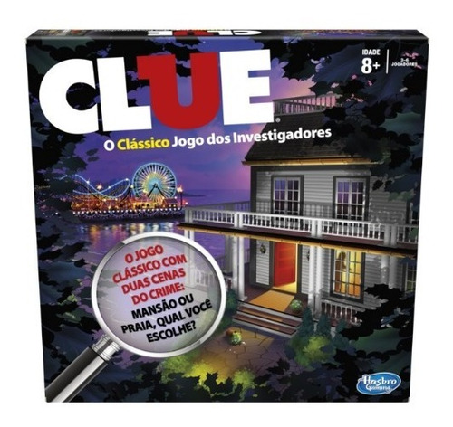 Imagem 2 de 4 de Jogo Clue - Hasbro A5826