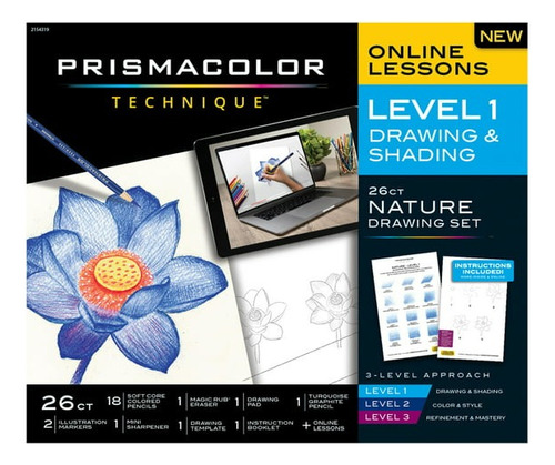 Prismacolor Technique 26 Lápices De Dibujo Lecciones Digital