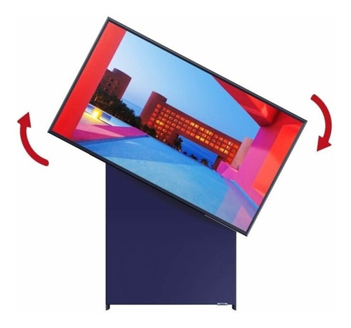 Imagen 1 de 8 de Tv Samsung 43 The Sero Qled Uhd Smart Tv 4k Qn43ls05takxzl