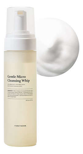 Foretderm Gentle Micro Cleansing Whip - Limpiador Facial Veg