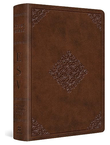 Book : Esv Study Bible, Personal Size (trutone, Saddle,...