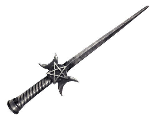 Punhal Athame Pentagrama Triluna Wicca 20 Cm