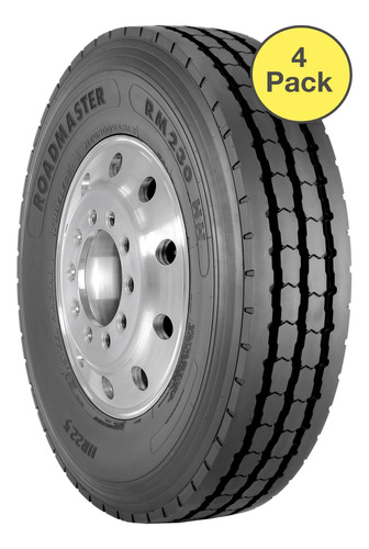 Paq 4 Llantas Roadmaster Rm230 Hh 11r22.5 146/143k 16pr Bsw 