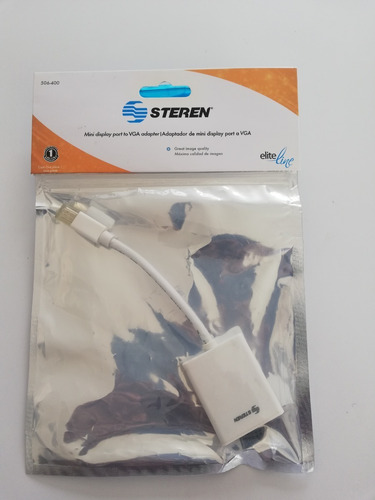Adaptador Mini Displayport Thunderbolt A Vga Steren