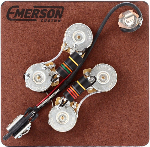 Circuito Prearmado Para Sg Emerson Custom Sg-bb 3/8 500k