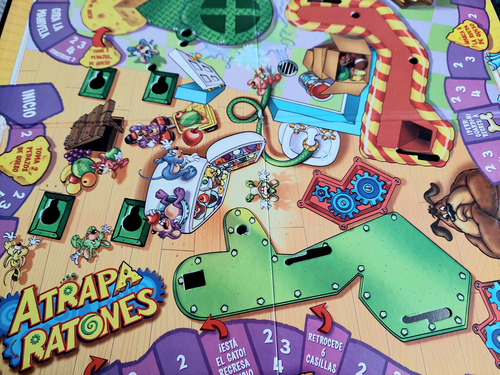 Juego De Mesa Atrapa Ratones De Hasbro (completo) (Usado)