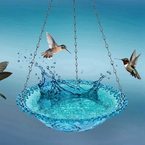 Comedero Colgante Para Pájaros C5bird Con Forma De Flor Para