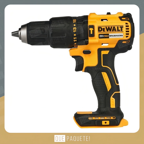 Taladro Atornillador Dewalt Dcd7781d2-b2 20v Max Brushless Color Amarillo Frecuencia 50