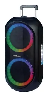 Parlante Halion Ha2018 Beat 1200w Usb Bt Fm Luzled Micrófono