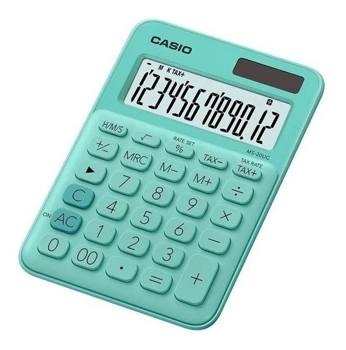 Calculadora Casio Ms-20uc Color Edition Colores