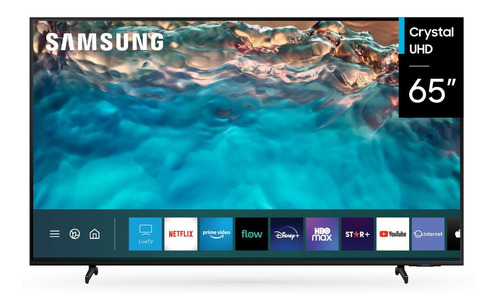Imagen 1 de 12 de Smart TV Samsung Crystal UHD UN65BU8000GXZD LED Tizen 4K 65" 100V/240V