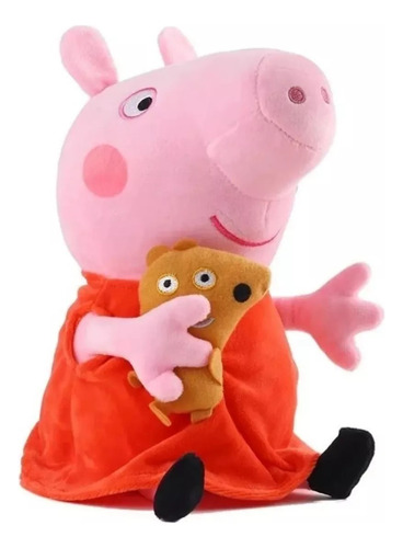 Pelúcia de pelúcia Peppa Pig 25 cm rosa
