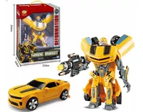 Comprar Robot Transformer Auto Bumblebee C/arma 18cm Alto