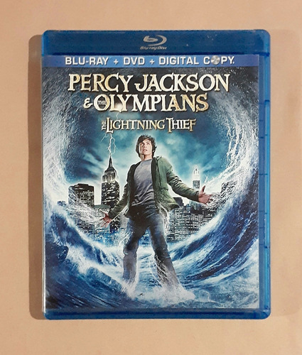 Percy Jackson Y El Ladrón Del Rayo - Blu-ray Original