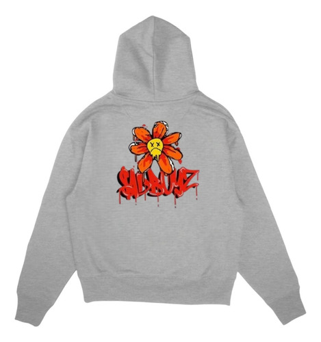 Hoodie Sudadera $ad Boys Frente Flore Atras Corrid Junior H