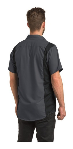 Imagen 2 de 9 de Red Kap Sy42 Camisa Manga Corta Mecánico Repelente Aceite
