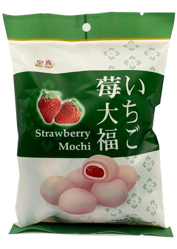 Mochi Daifuku Sabor Fresa, Royal , 120 G