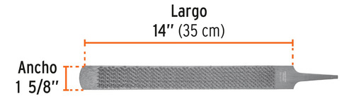 Lima Escofina Para Herrar 14´ Zanco Desbaste Esquinas 15208