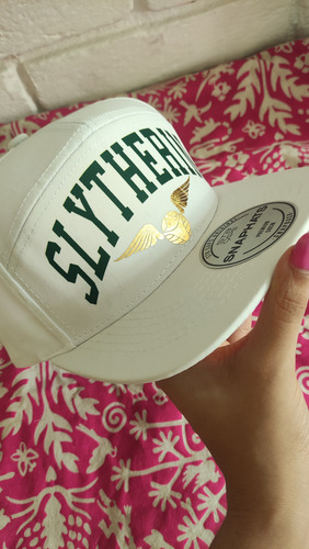 Gorra Slytherin Harry Potter Hogwarts Quidditch Team Snitch