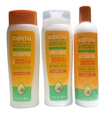 Kit Cantu Aguacate Shampoo + Acondicionador + Crema Peinar