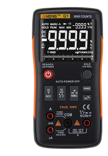 Multímetro Digital Con Pinza Instrumentation Uni-t Ut203