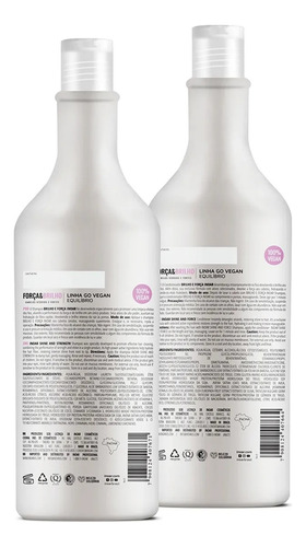 Inoar Kit Força E Brilho Shampoo 1 Litro E Cond. 800ml