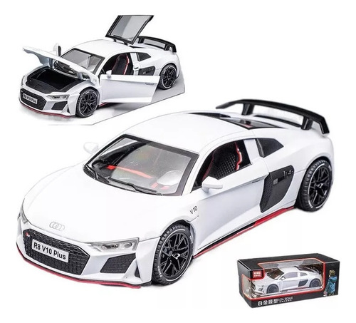 Colección De Modelos De Autos Deportivos Audi R8 Metal Tiny