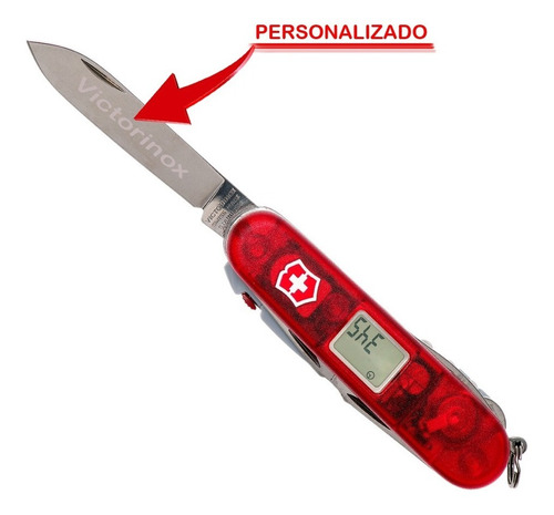 Navaja Victorinox Traveller Con Altimetro 1.3705.avt+grabado