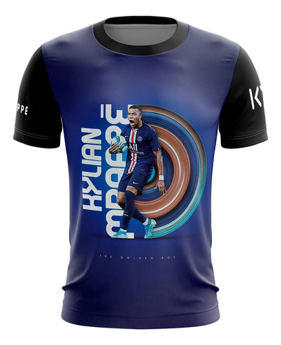 Playera Sublimada Infantil Kylian Mbappe Psg