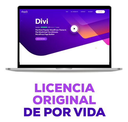 Divi (licencia + Builder) 2 Licencias Originales De Por Vida