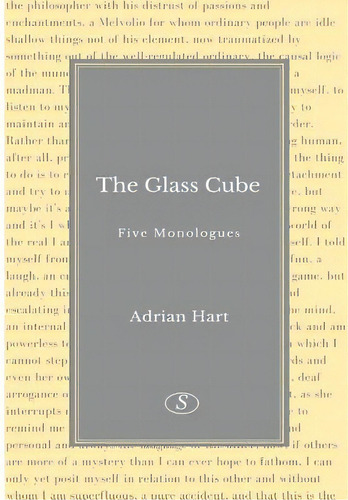 The Glass Cube, De Hart, Adrian. Editorial Lulu Pr, Tapa Dura En Inglés