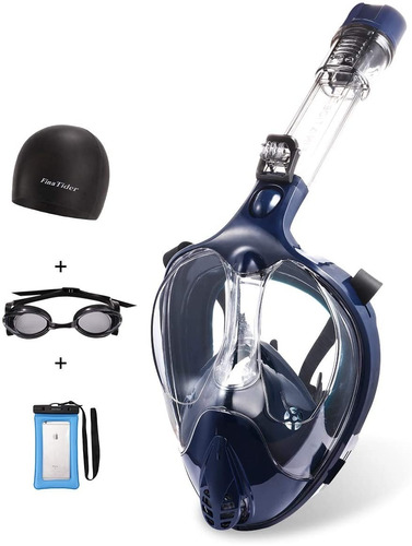 Careta De Buceo Snorkel Go Pro 180 Grados