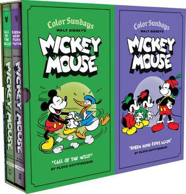 Libro Walt Disney's Mickey Mouse Color Sundays Gift Box S...