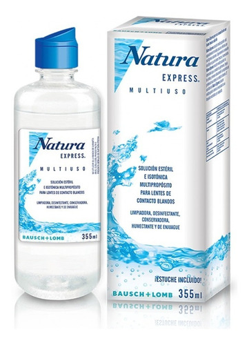 Natura Express Liquido Para Lentes De Contacto X 355ml